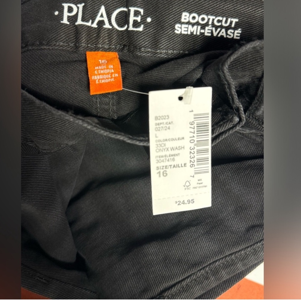 Children’s Place Bootcut Jeans - Onyx Black